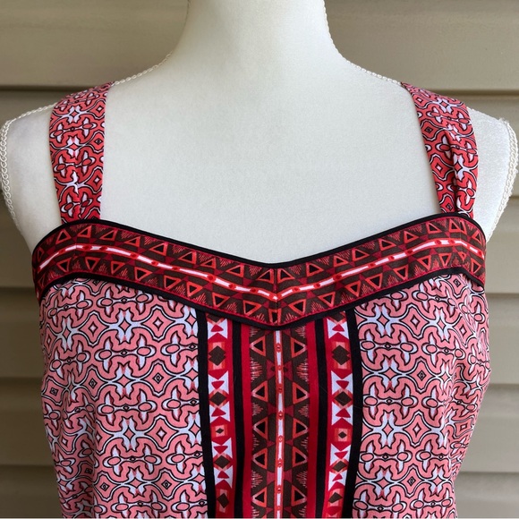 •White House Black Market• Moroccan Patterned Sundress - Size Small - Picture 3 of 10